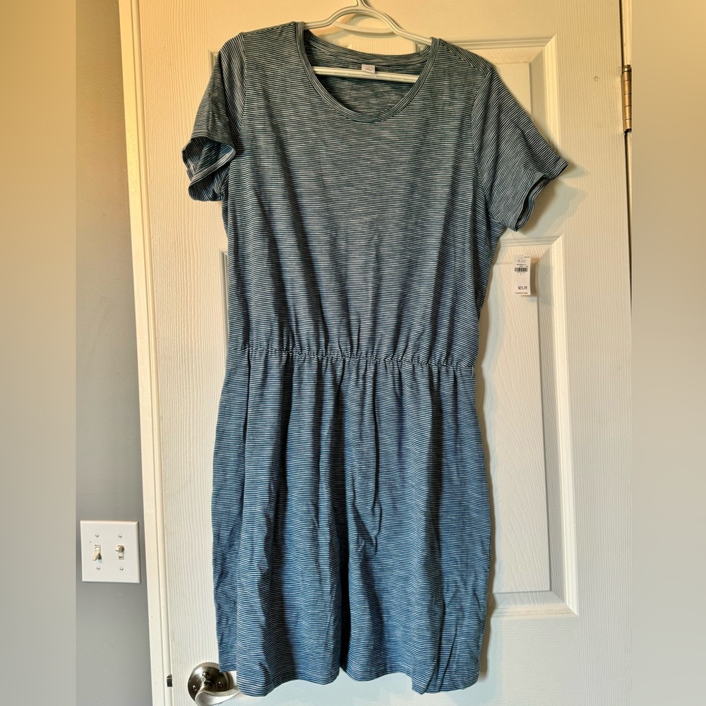 Stripe tshirt dress